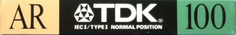 Compact Cassette: TDK  - AR 100