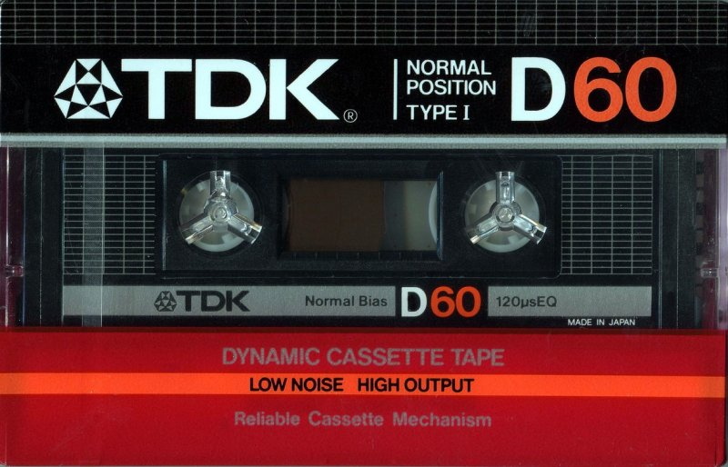 Compact Cassette: TDK  - D 60