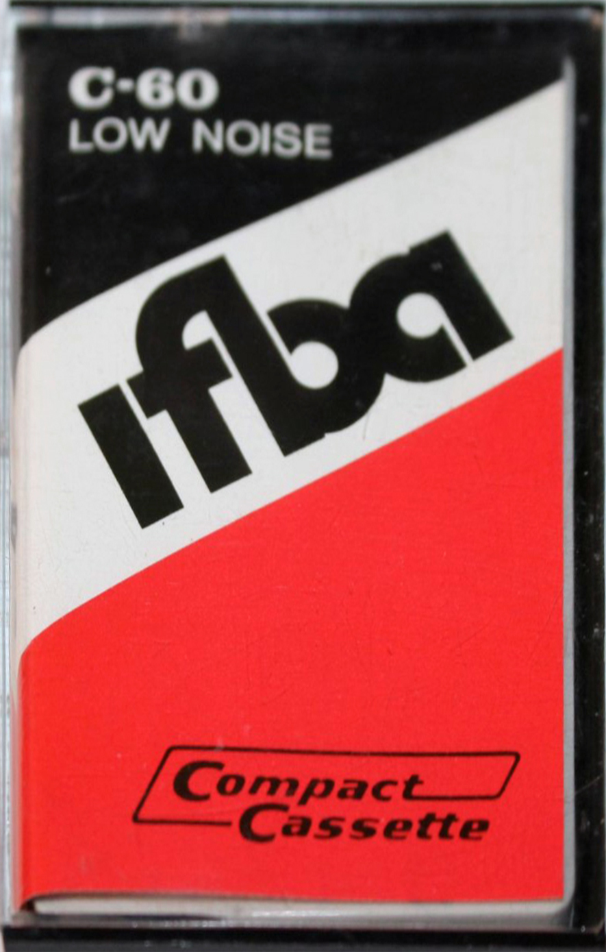 Compact Cassette IFBA 60 Type I Normal Sweden