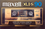 Compact Cassette Maxell XLII-S 90 Type II Chrome 1985 USA