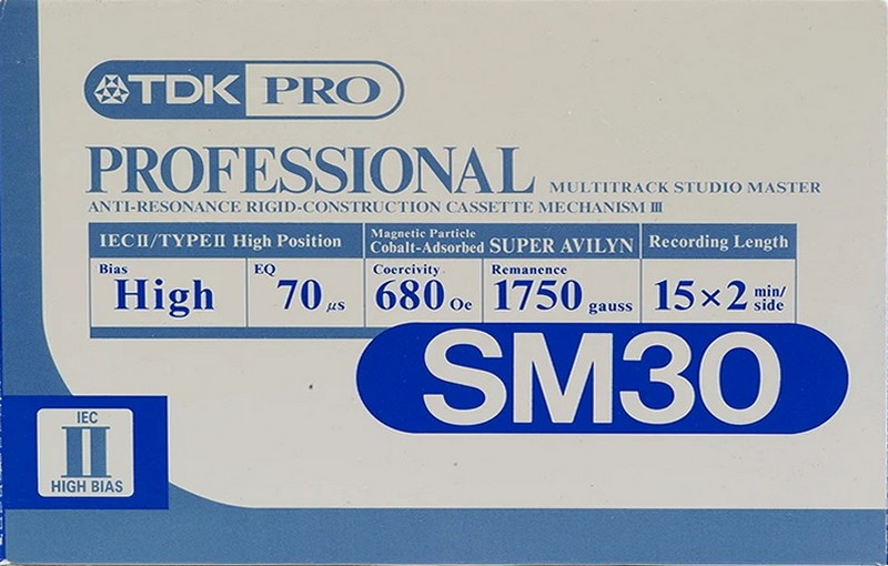 Compact Cassette: TDK  - Professional 30