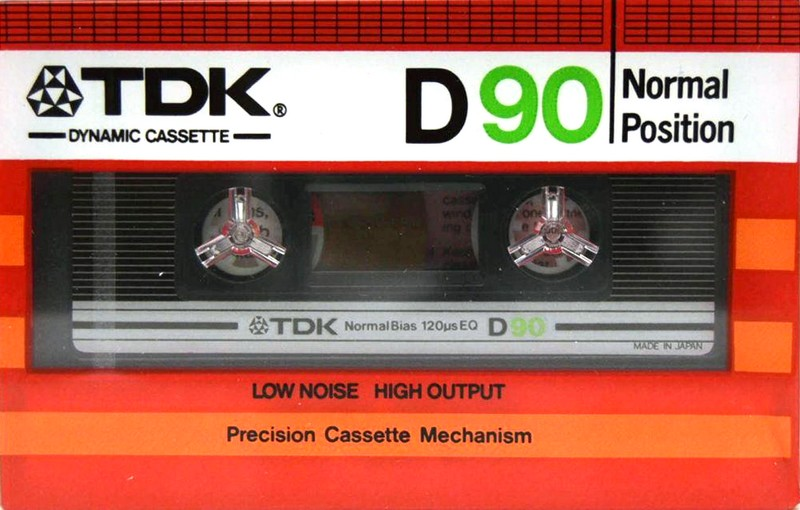 Compact Cassette: TDK  - D 90