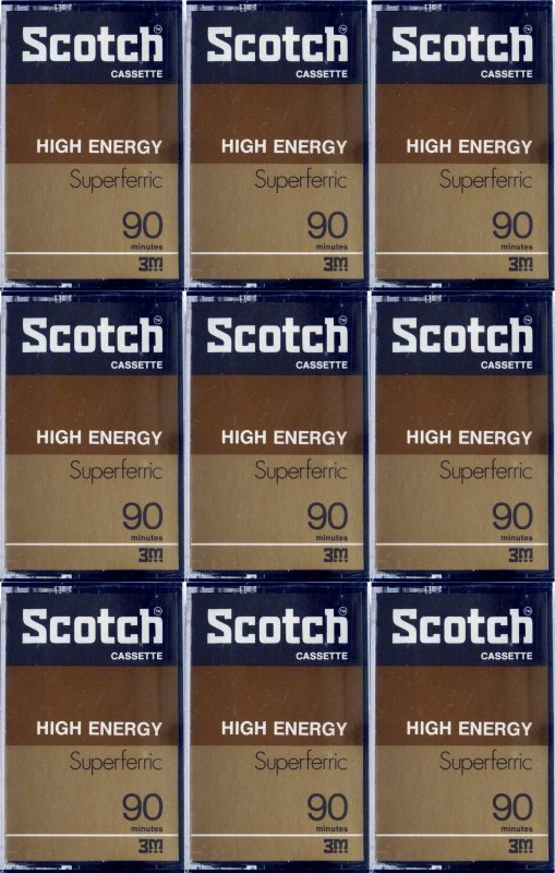 Compact Cassette: 3M Scotch - High Energy 90