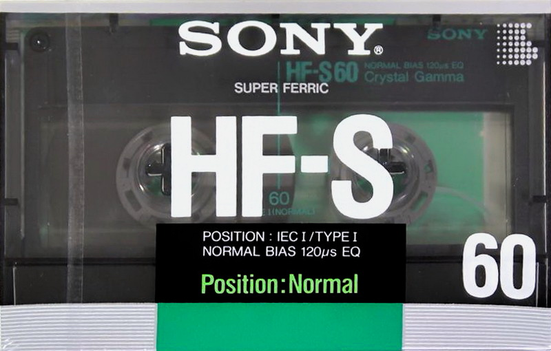 Compact Cassette: Sony  - HF-S 60