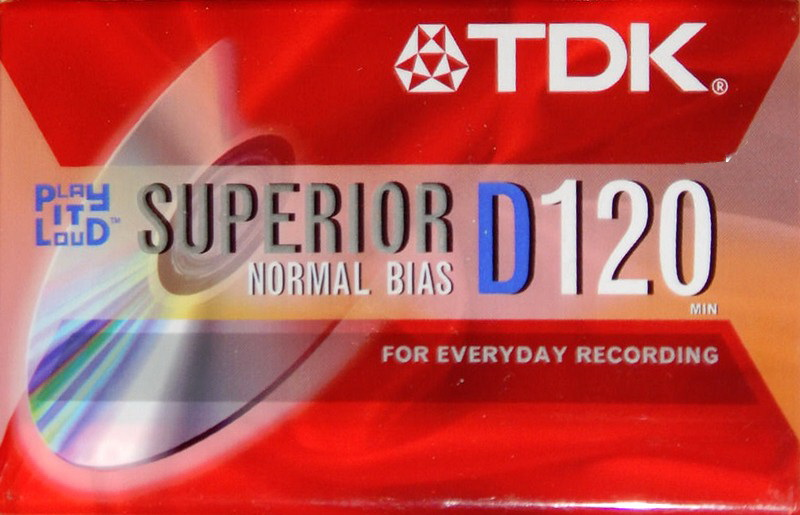 Compact Cassette: TDK  - D 120