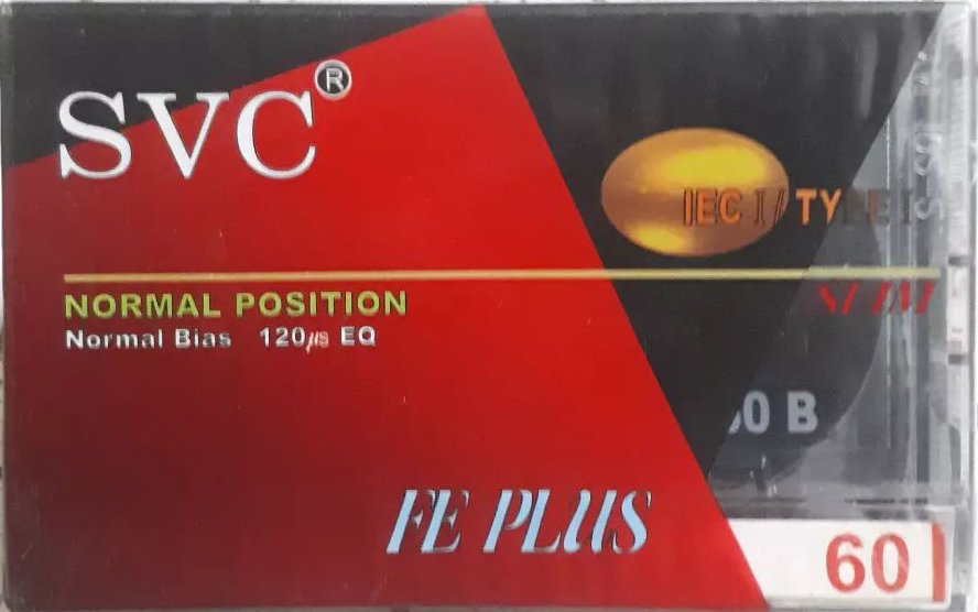 Compact Cassette SVC FE Plus 60 Type I Normal Near East