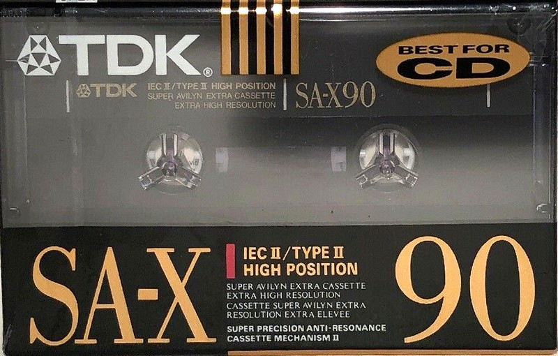 Compact Cassette: TDK  - SA-X 90