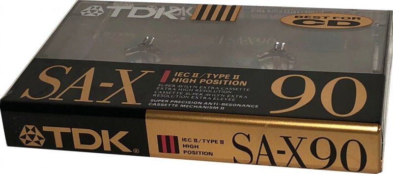 Compact Cassette: TDK  - SA-X 90