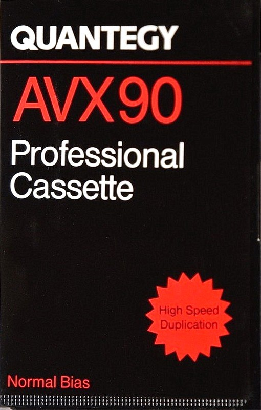 Compact Cassette:  Quantegy - AVX 90