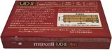Compact Cassette Maxell UDII / UD2 46 Type II Chrome 1985 Japan