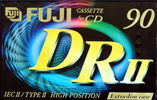 Compact Cassette Fuji DR-II 90 Type II Chrome 1999 Worldwide