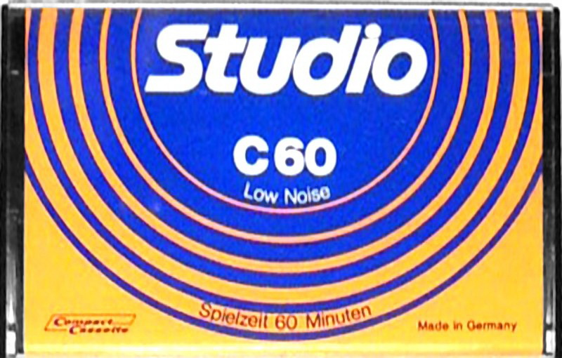 Compact Cassette:  Studio -  60