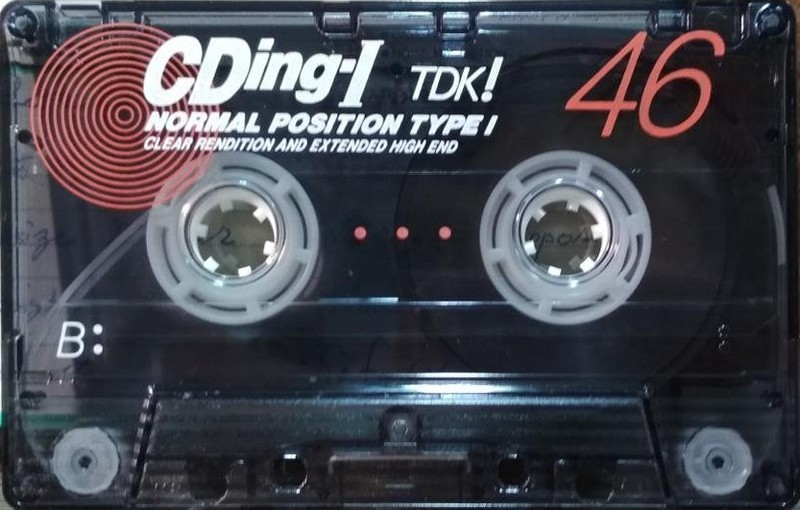 Compact Cassette: TDK  - CDing 1 46