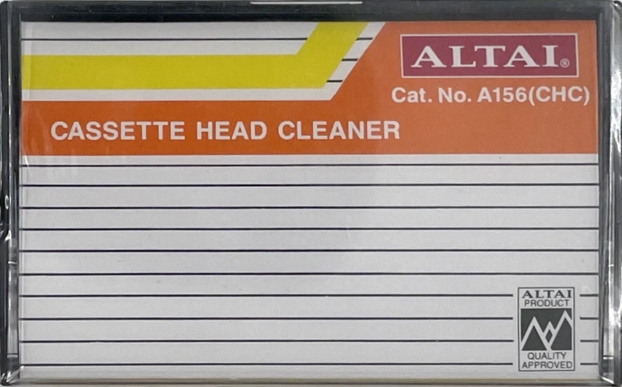 Compact Cassette Altai "A156(CHC)" Cleaning Cassette Hong Kong