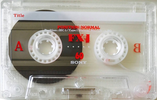 Compact Cassette Sony FX 60 "C-60FX1B" Type I Normal 1996 Europe