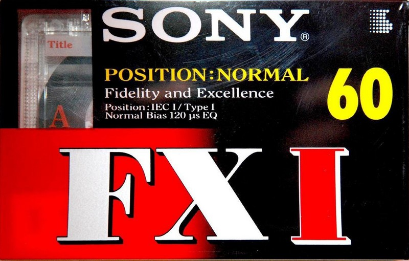 Compact Cassette: Sony  - FX I 60