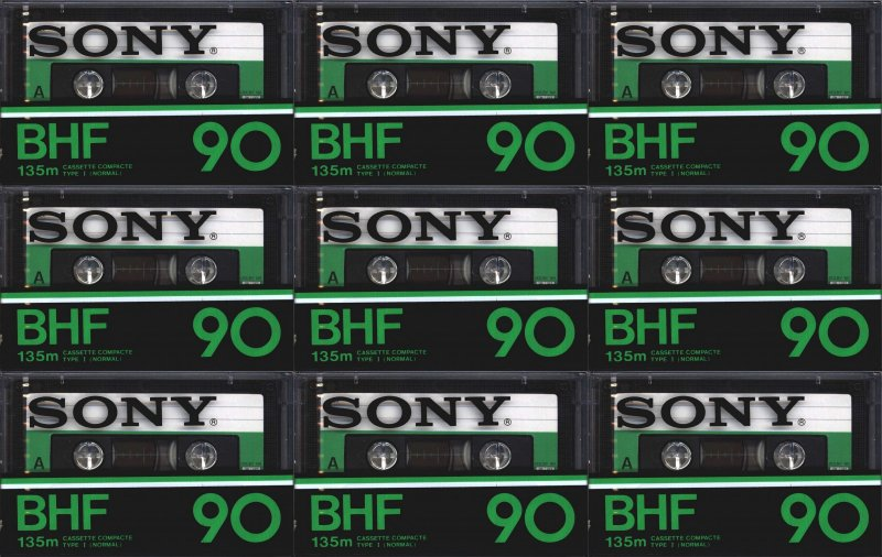 Compact Cassette: Sony  - BHF 90