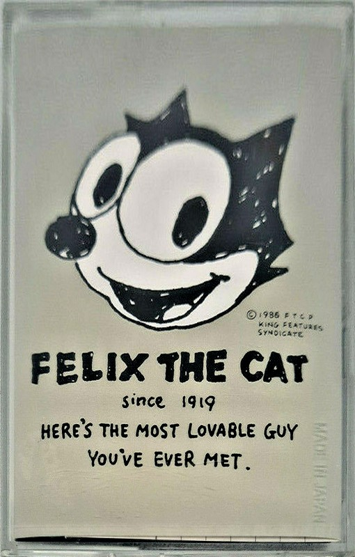 Compact Cassette Citizen Felix The Cat 46 "FL-46BLA" Type I Normal 1986 Japan