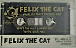 Compact Cassette Citizen Felix The Cat 46 "FL-46BLA" Type I Normal 1986 Japan