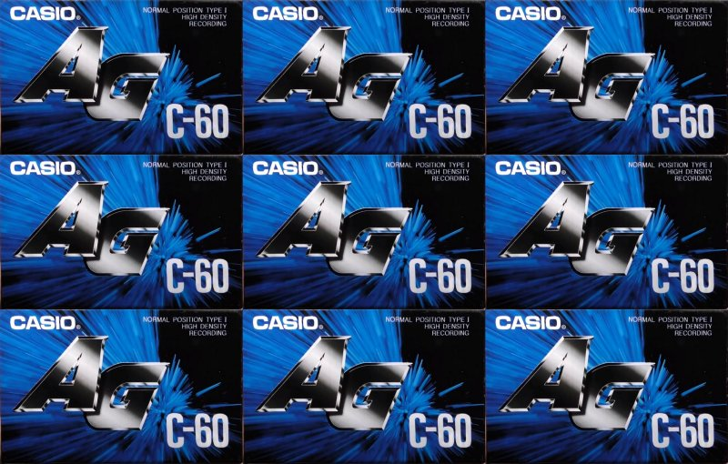 Compact Cassette:  Casio - AG 60