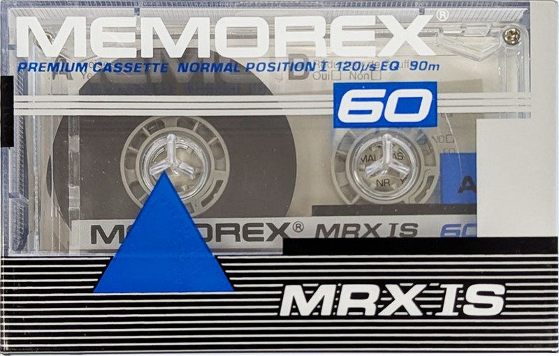 Compact Cassette Memorex MRX IS 60 Type I Normal 1990 Europe