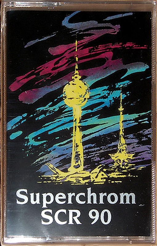 Compact Cassette SCR 90 Type II Chrome Germany