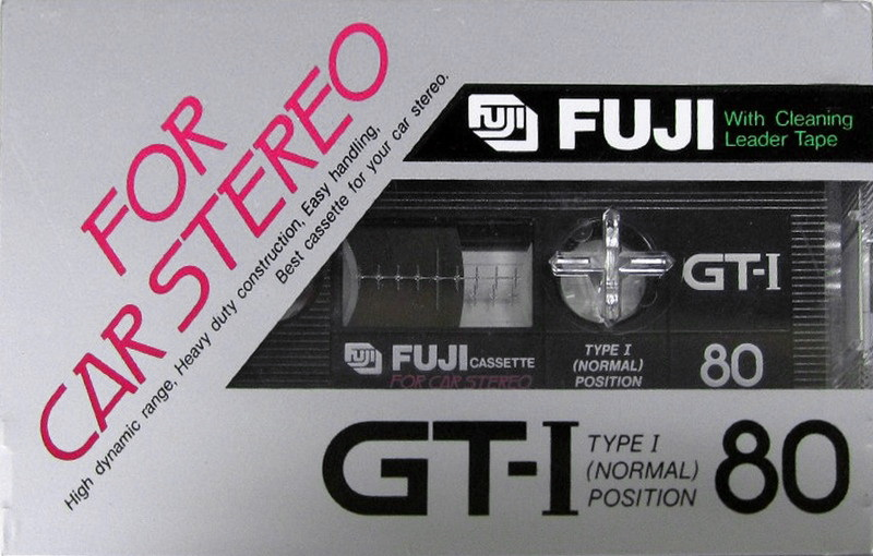 Compact Cassette Fuji GT-I 80 Type I Normal 1982 Japan