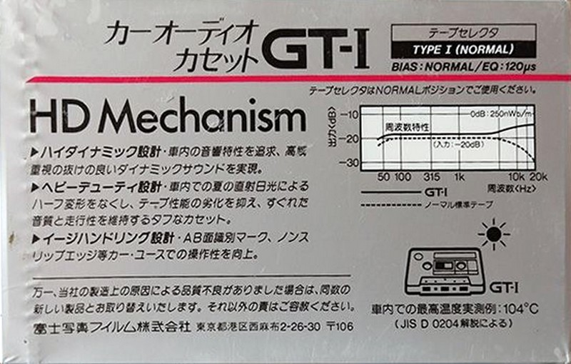 Compact Cassette: FUJI Fuji - GT-I 80