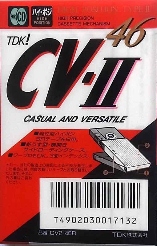 Compact Cassette: TDK  - CV-II 46