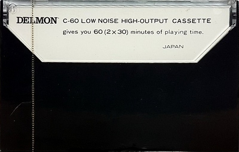 Compact Cassette Delmon 60 Type I Normal Japan