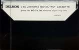 Compact Cassette Delmon 60 Type I Normal Japan