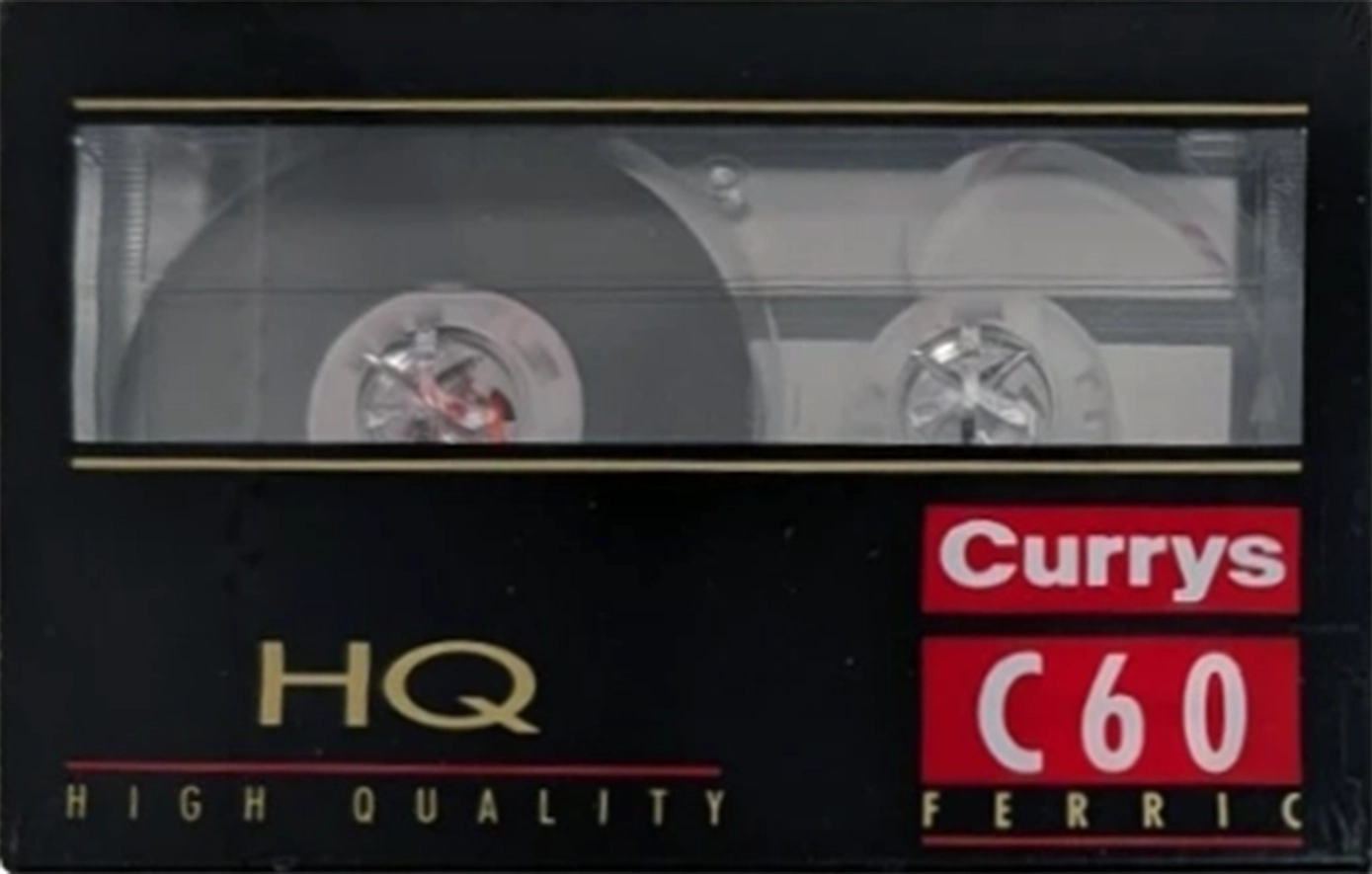 Compact Cassette Currys HQ 60 Type I Normal UK