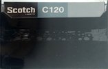 Compact Cassette Scotch Chrome 120 Type II Chrome 1975 Europe