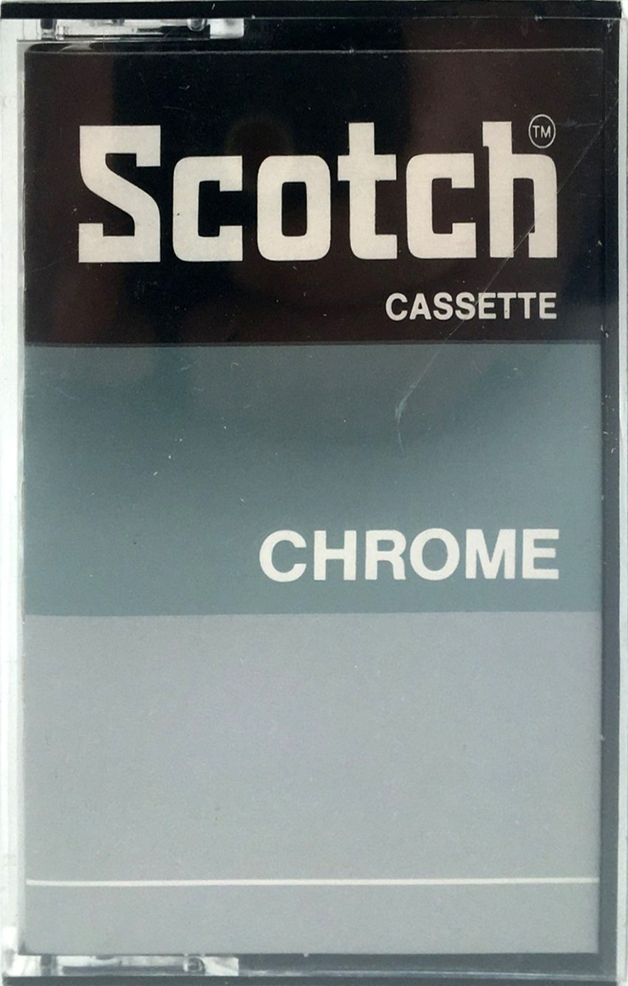 Compact Cassette Scotch Chrome 120 Type II Chrome 1975 Europe