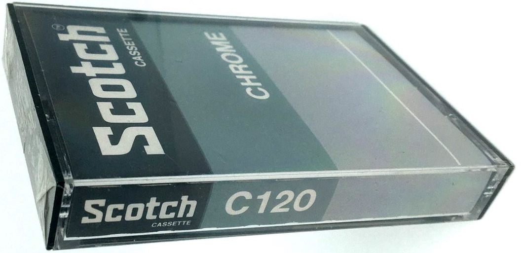 Compact Cassette Scotch Chrome 120 Type II Chrome 1975 Europe