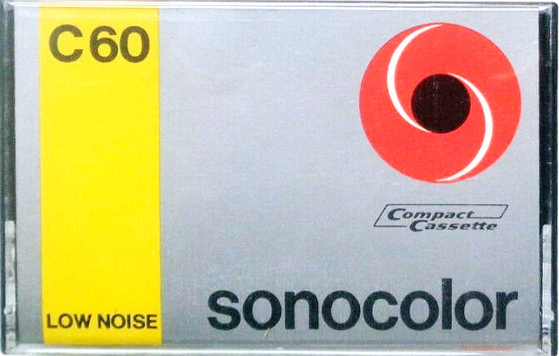 Compact Cassette Sonocolor 60 Type I Normal 1982 Europe