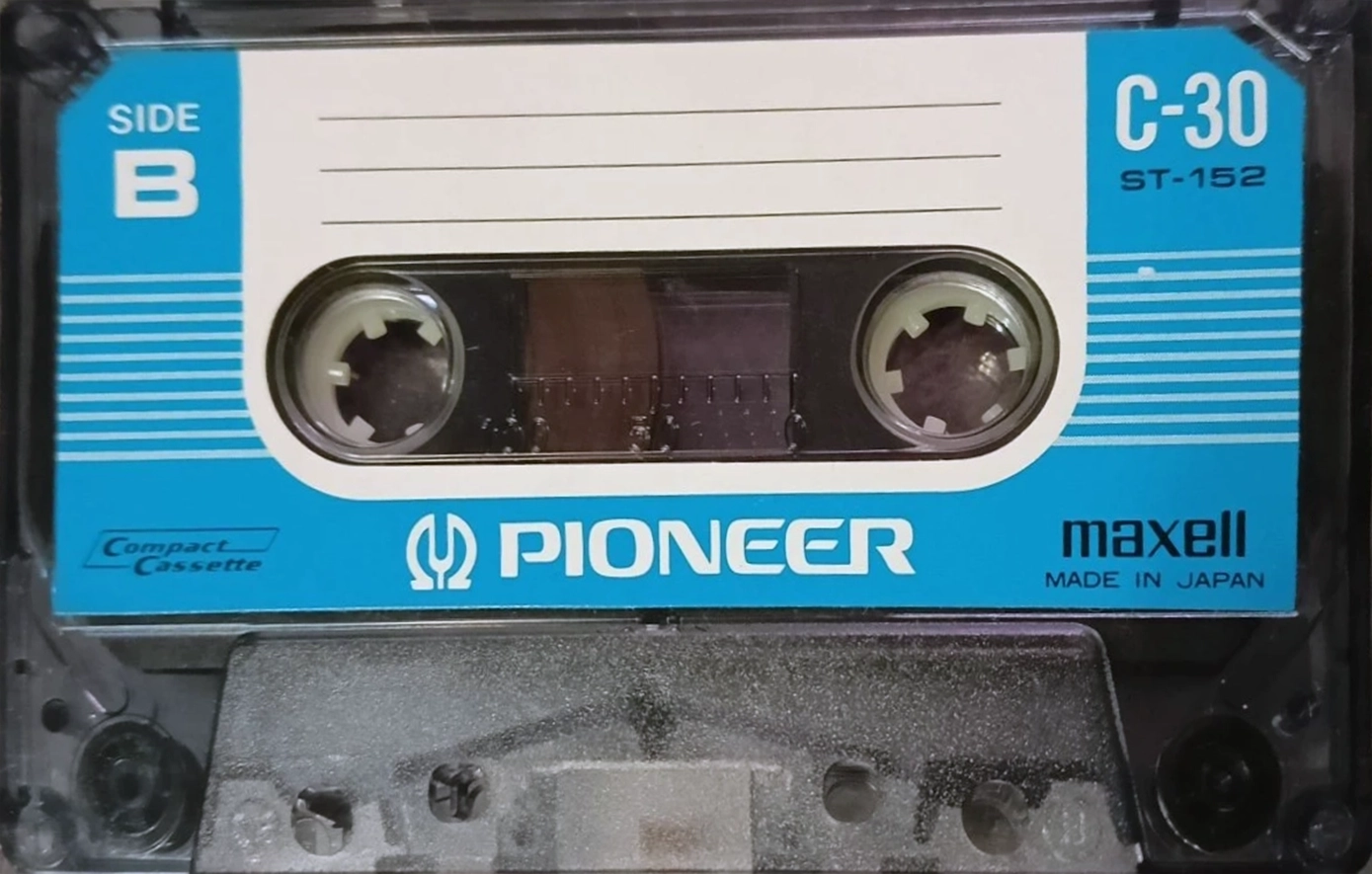 Compact Cassette Pioneer 30 "ST-152" Demonstration Tape 1976 Japan