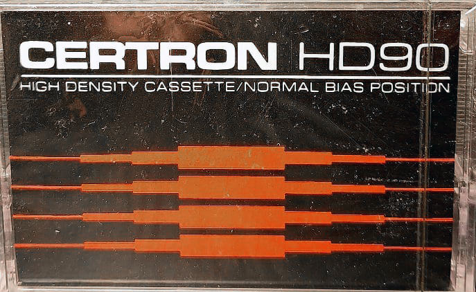 Compact Cassette Certron HD 90 Type I Normal 1980 USA