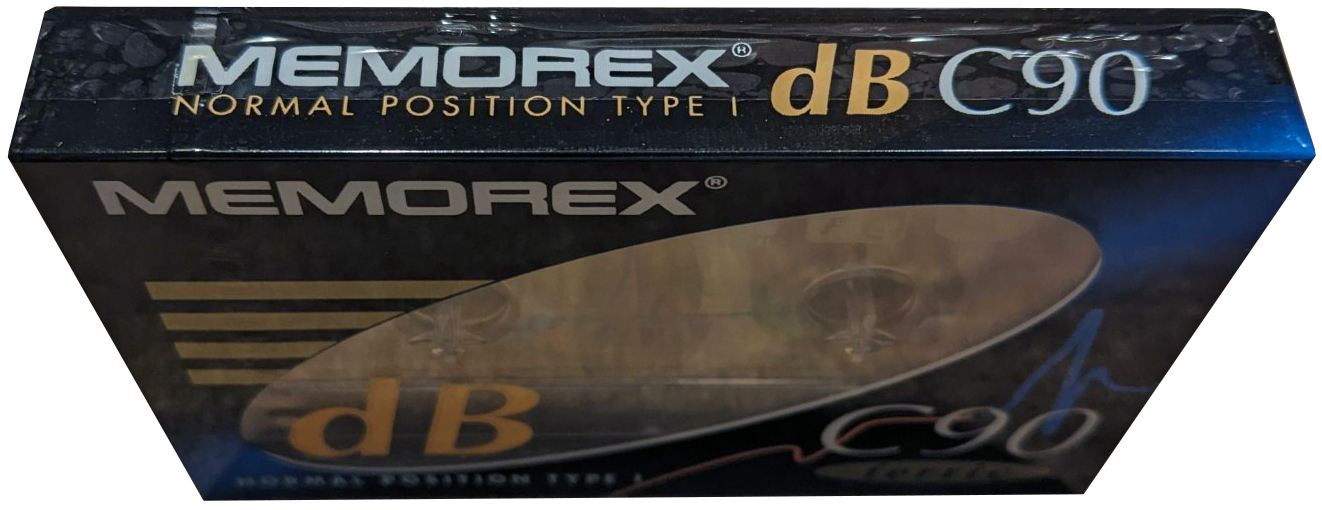 Compact Cassette Memorex dB 90 Type I Normal 1994 North America