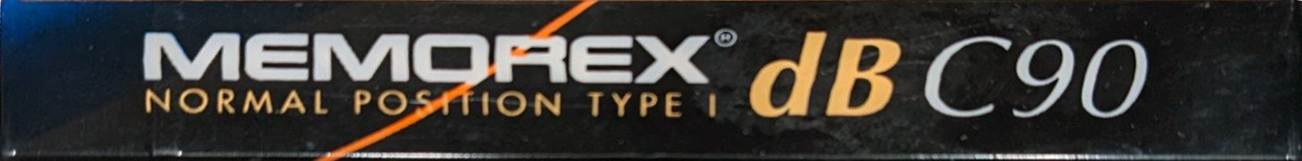 Compact Cassette Memorex dB 90 Type I Normal 1994 North America