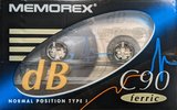 Compact Cassette Memorex dB 90 Type I Normal 1994 North America