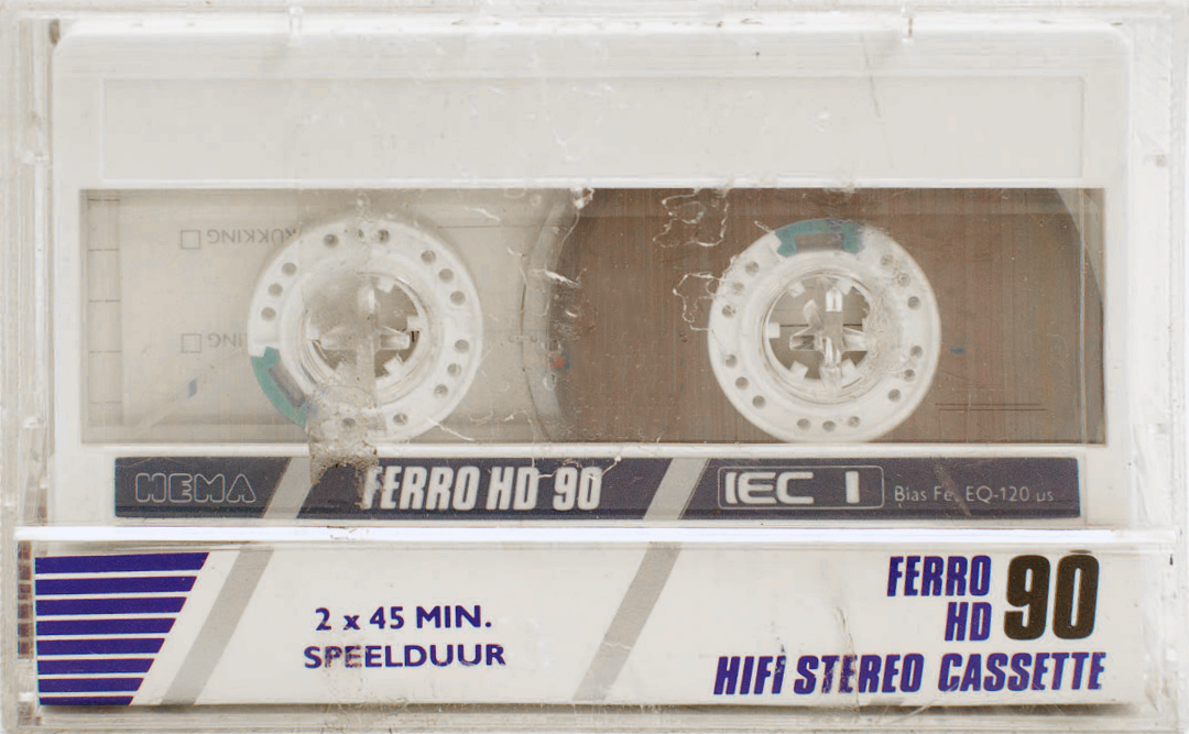 Compact Cassette Hema Ferro HD 90 Type I Normal 1989 Netherlands