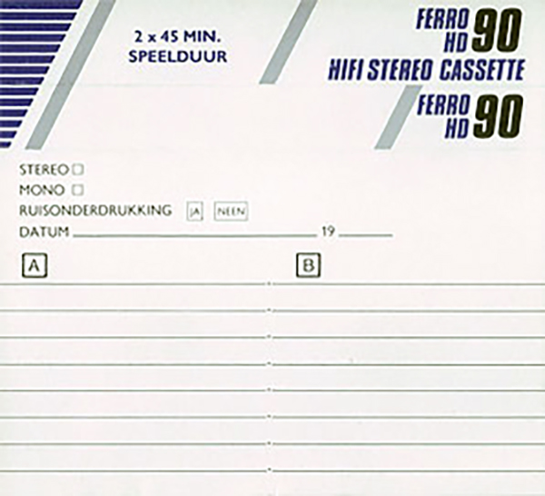 Compact Cassette Hema Ferro HD 90 Type I Normal 1989 Netherlands