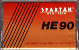 Compact Cassette Spartan 90 Type I Normal 1990 China