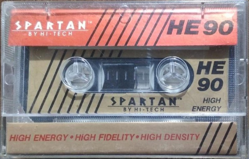 Compact Cassette Spartan 90 Type I Normal 1990 China