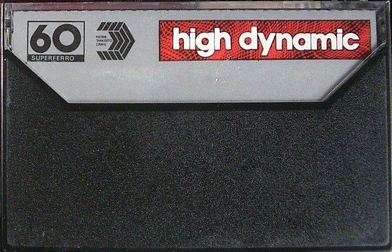 Compact Cassette high dynamic 60 Type I Normal Hungary