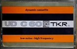 Compact Cassette TKR UD 60 Type I Normal Hong Kong