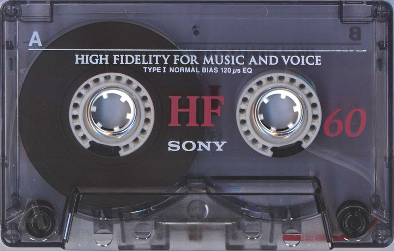Compact Cassette Sony HF 60 Type I Normal 1994 North America