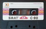 Compact Cassette Smat CR 90 Type II Chrome 1982 Europe