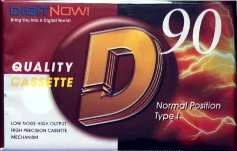 Compact Cassette Digitnow 90 Type I Normal Unknown Country